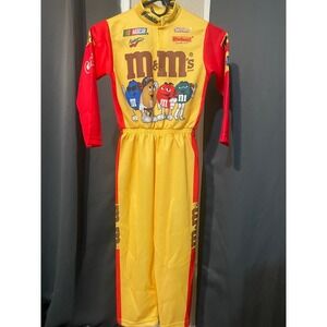 M&m's Franklin Childrens Size Md Ernie Irvan Nascar Costume Rare Htf Racing Team